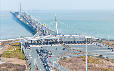 耀世：港珠澳大桥出入境车辆突破1000万辆次